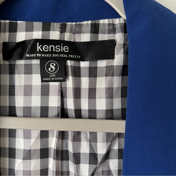 Kensie Bright Blue Blazer Size S - Picture 9 of 11